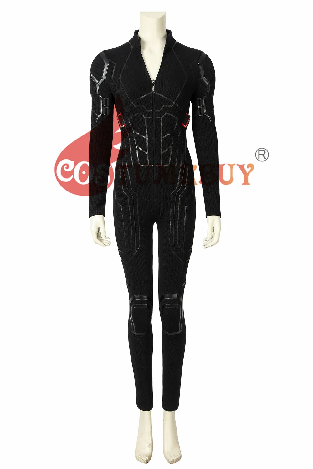 CostumeBuy, Мстители, 4 эндшпиль, Черная Вдова, косплей костюм, женские костюмы на Хэллоуин, Наташа ромаофф, костюм, Черная Вдова, комбинезон