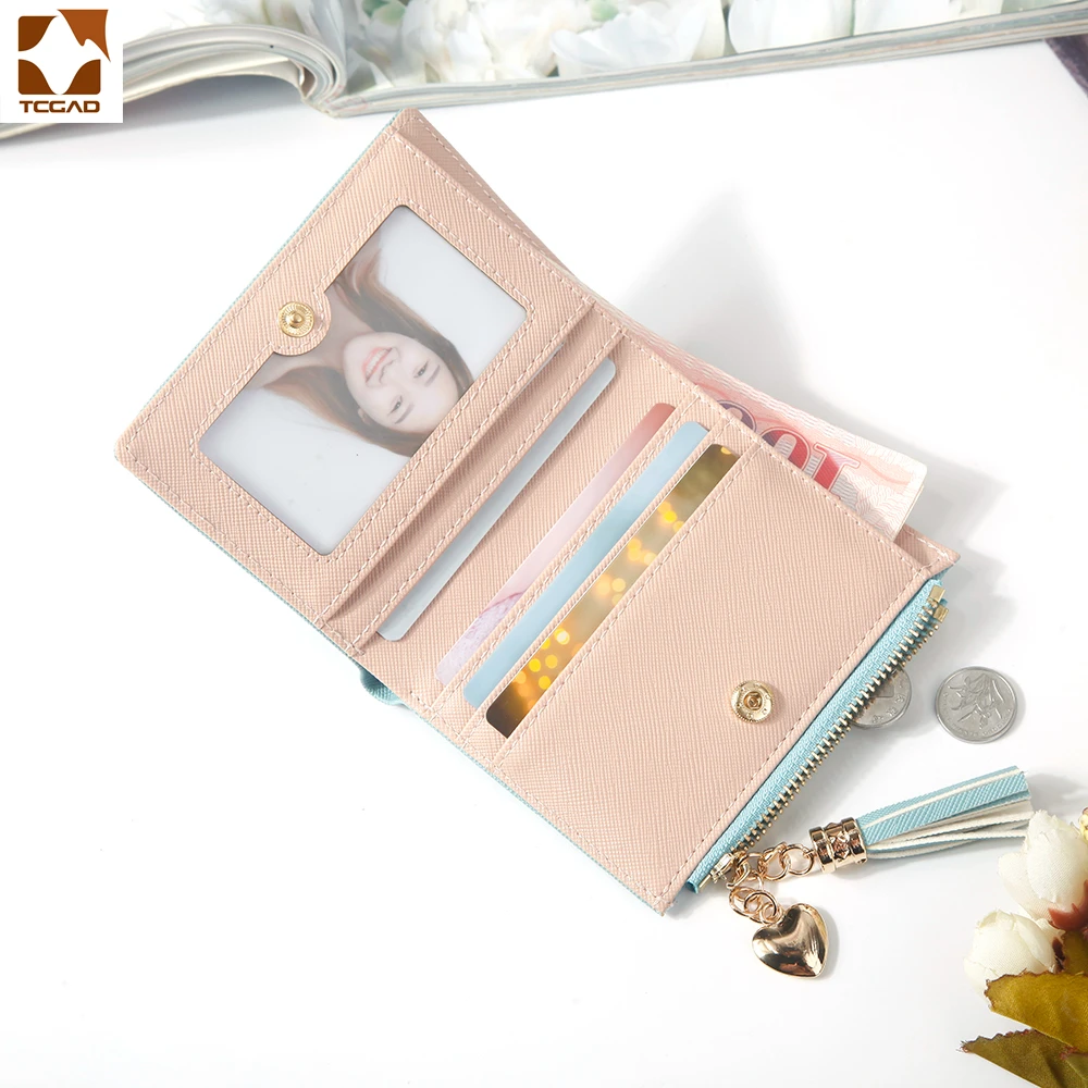 Женский кошелек с кисточками женские кошельки portfel damski feuille femme кошелек тонкие маленькие кошельки для billeteras para mujer monederos