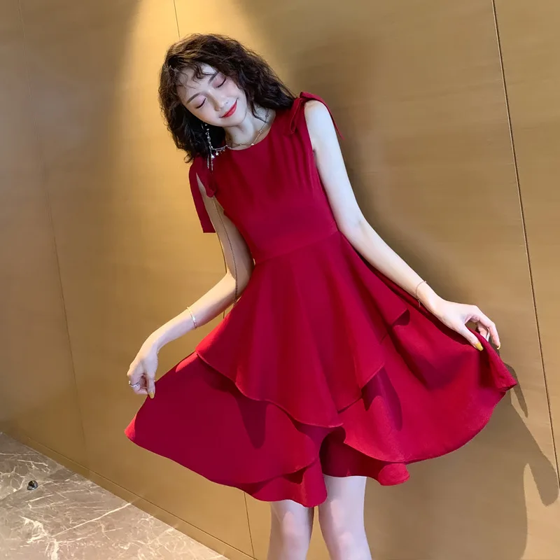 Большой размер Женский корсет без рукавов женские платья Modis летнее корейское