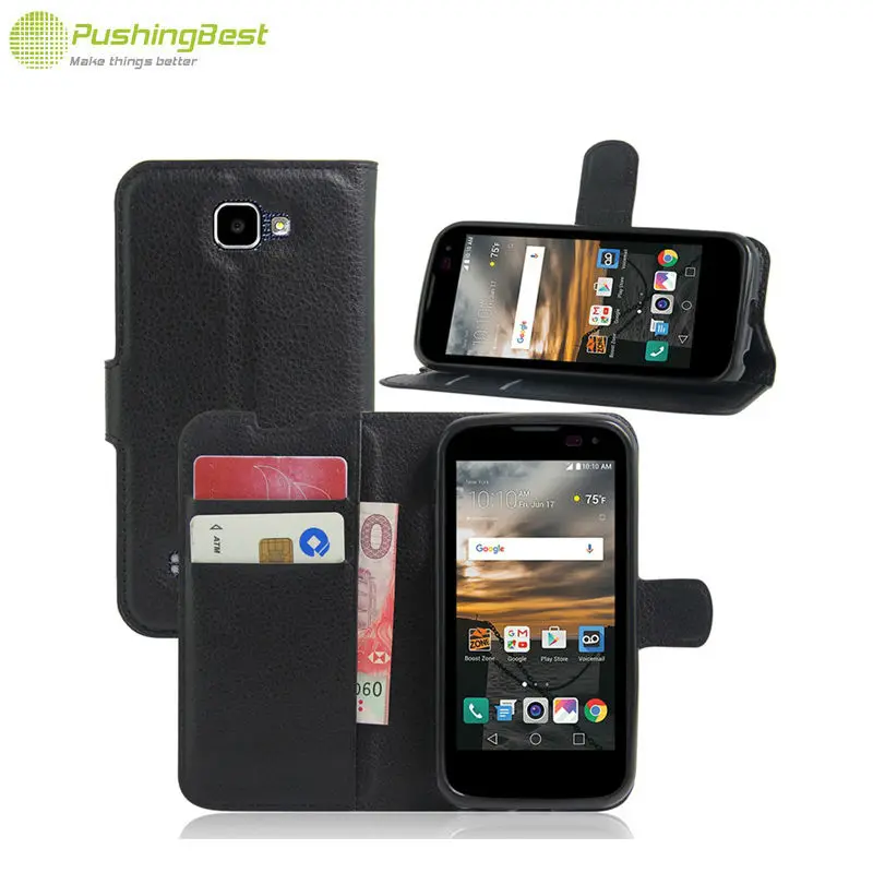 Бумажник Чехол Для LG K3 Kickstand Флип Кожаный Протектор Случая Задней Стороны обложки