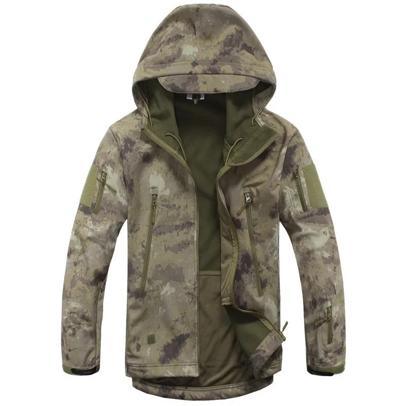 Мужская тактическая куртка Lurker Shark Skin Softshell V4 водонепроницаемая ветрозащитная
