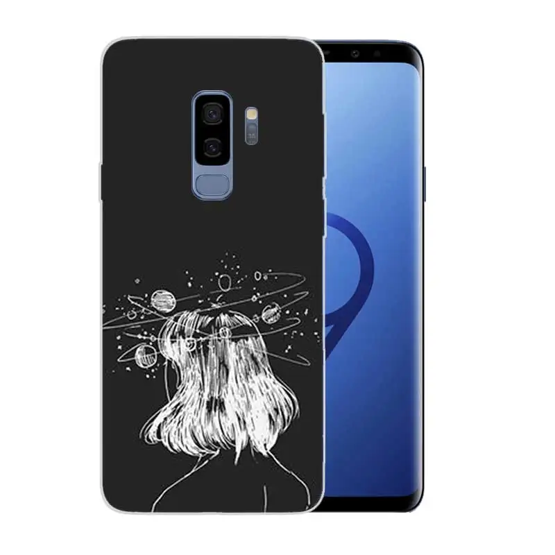 Комплексный чехол-накладка из ТПУ с рисунком формулы для Samsung Galaxy A50 A30 A10 S10 lite S9 S8