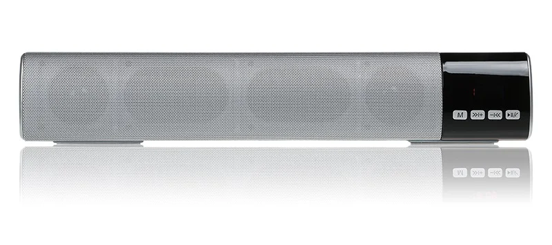 TOPROAD большая мощность 10 Вт HIFI Портативный беспроводной Bluetooth динамик стерео Саундбар TF FM USB Сабвуфер Колонка для компьютера ТВ телефона