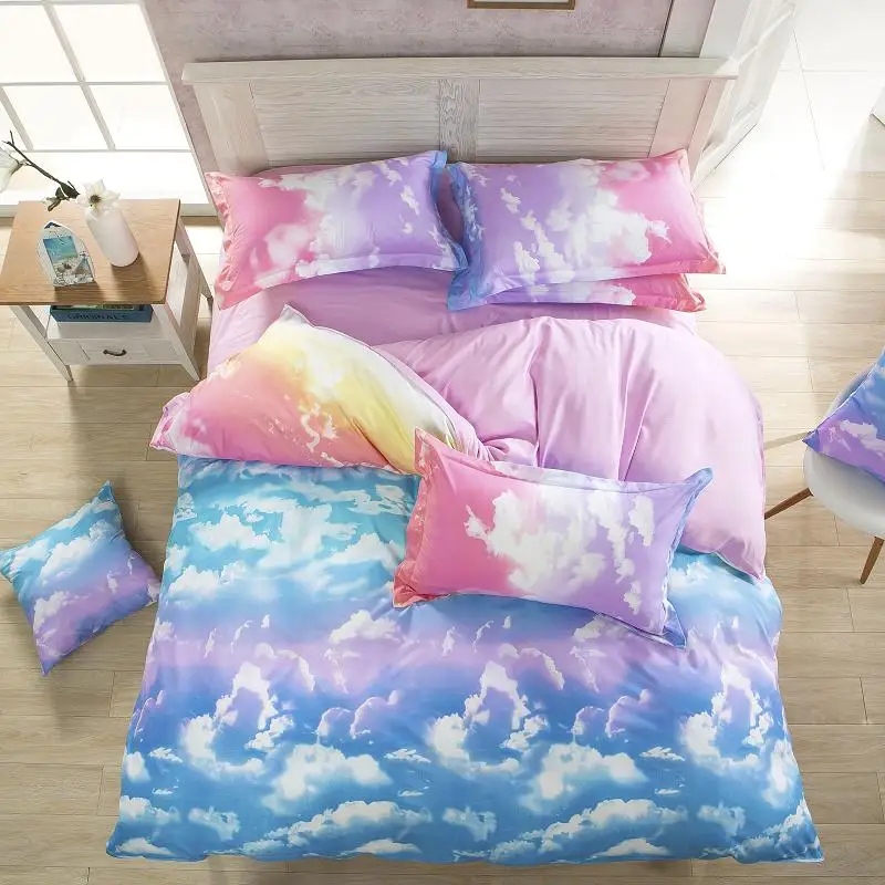 

microfiber Duvet Cover Set 1pc Duvet Cover 1pc Bed Sheet Set 2pcs Pillowcase Full/Queen/King Size Bedding Set70