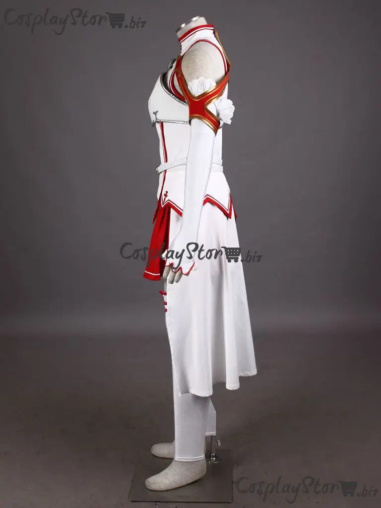 Sword Art Online костюм Asuna для косплея (костюмированных игр) костюм|asuna cosplay costume|cosplay