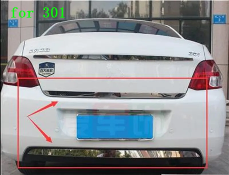 Автозапчасти Высококачественная отделка задней двери из нержавеющей стали