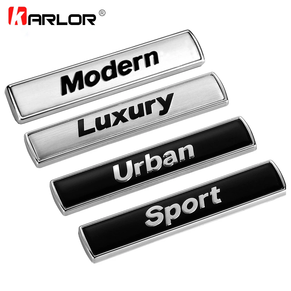 

2pcs Luxury Modern Urban Sport Refit Car Auto Fender Tail Emblem Badge Sticker for BMW E46 E39 E90 E60 E36 E30 E34 F30 F10 F20