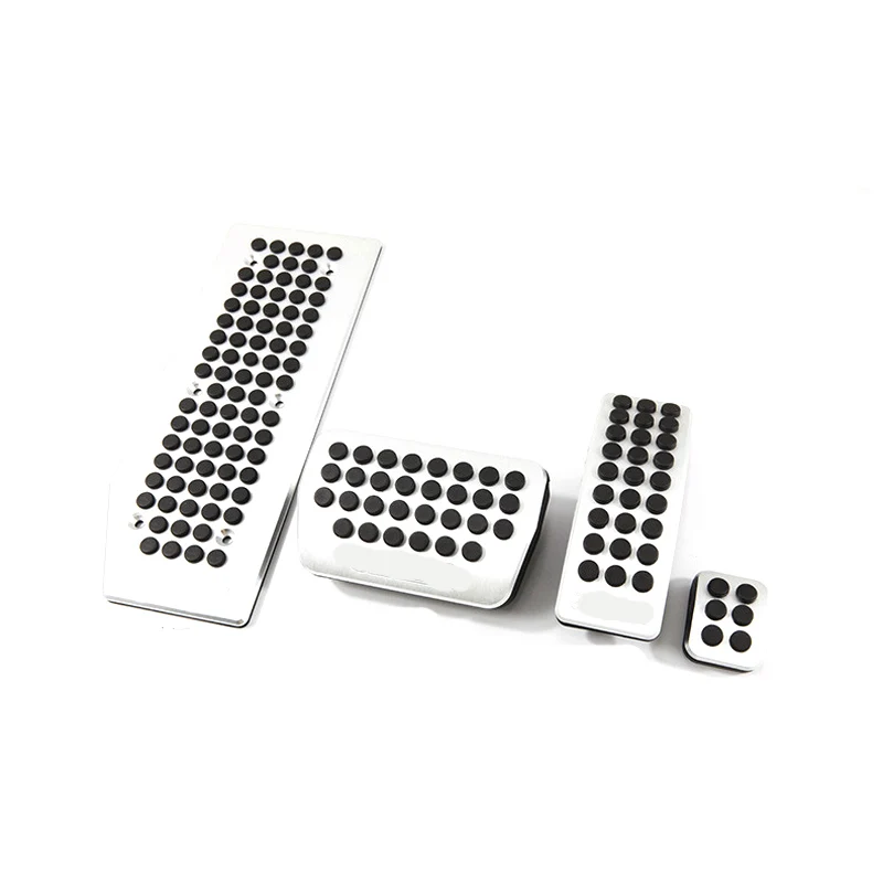 4 шт. алюминиевый нескользящий для ног топливный чехол педали газа тормоза Benz R Class