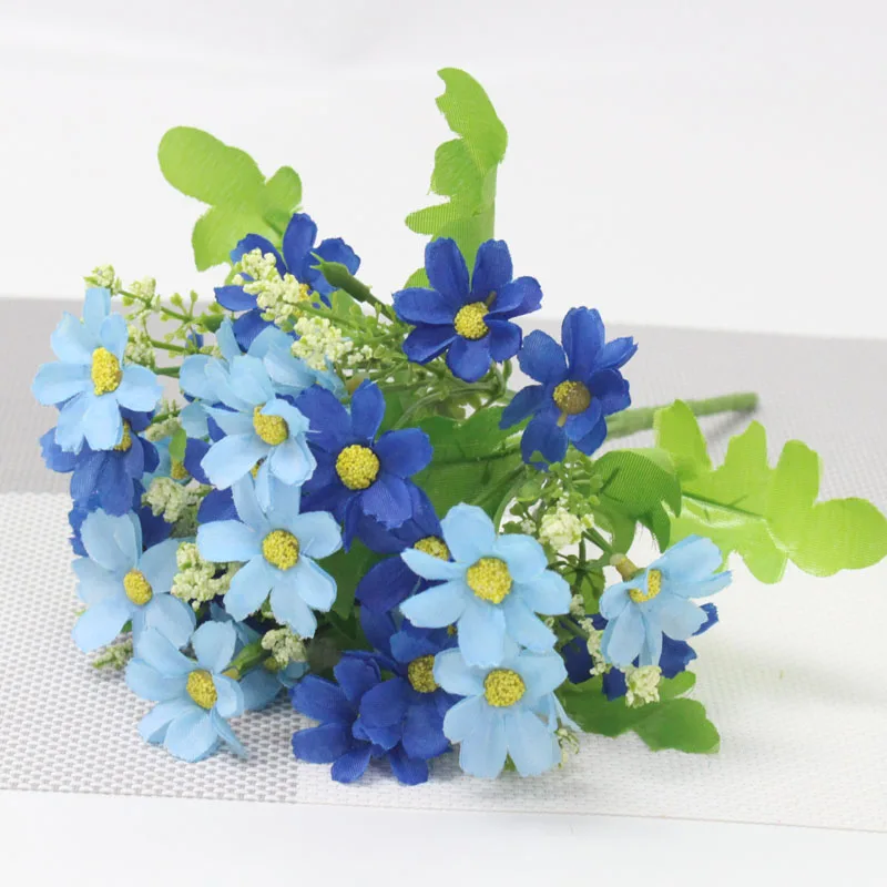 35 см высокого качества Искусственные цветы Букет декоративный цветок для