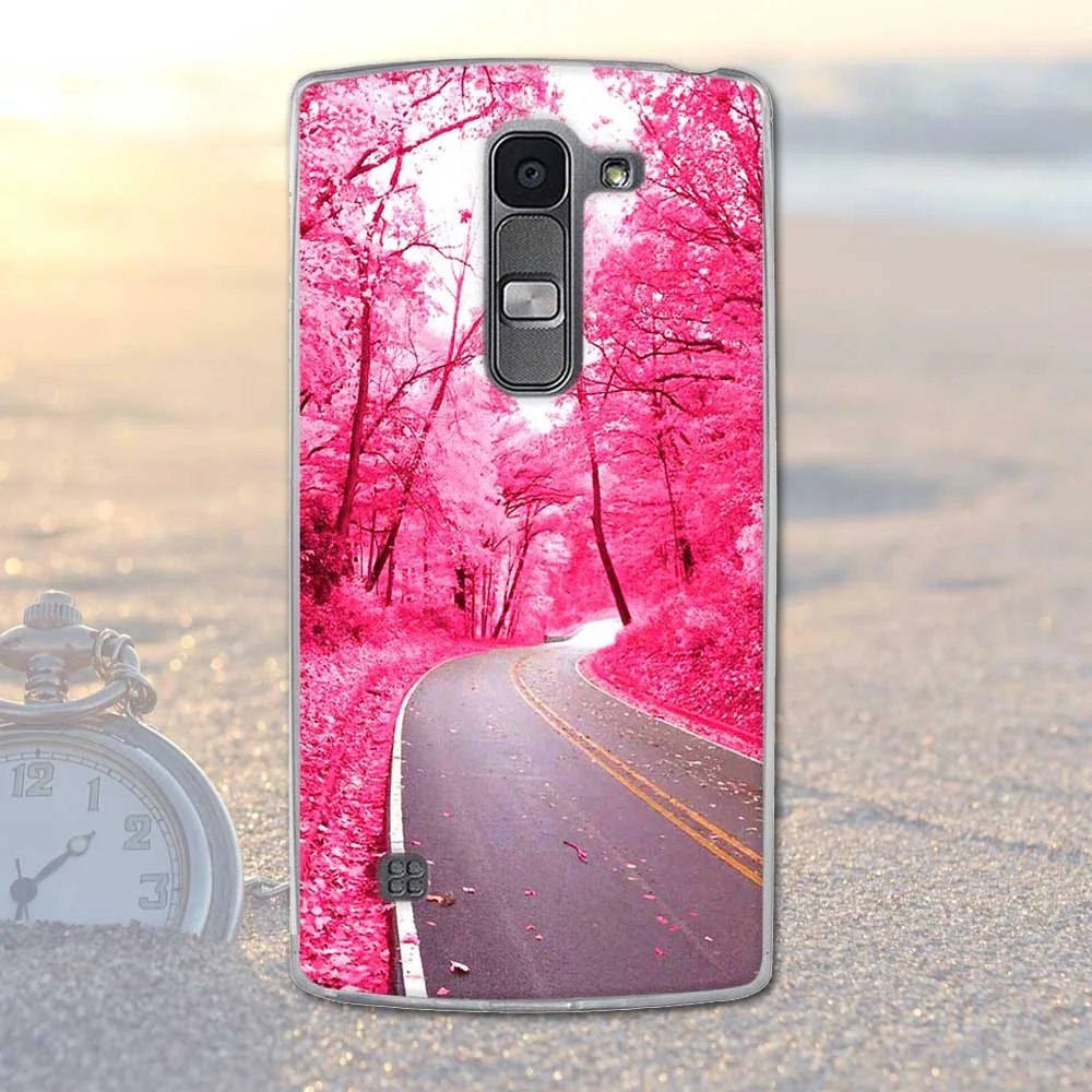 Чехол для телефона Fundas, чехол для LG Spirit 4G LTE H440Y H422 H440N H420, мягкий ТПУ чехол для телефона с изображением цветов и животных для LG Spirit - Цвет: 23