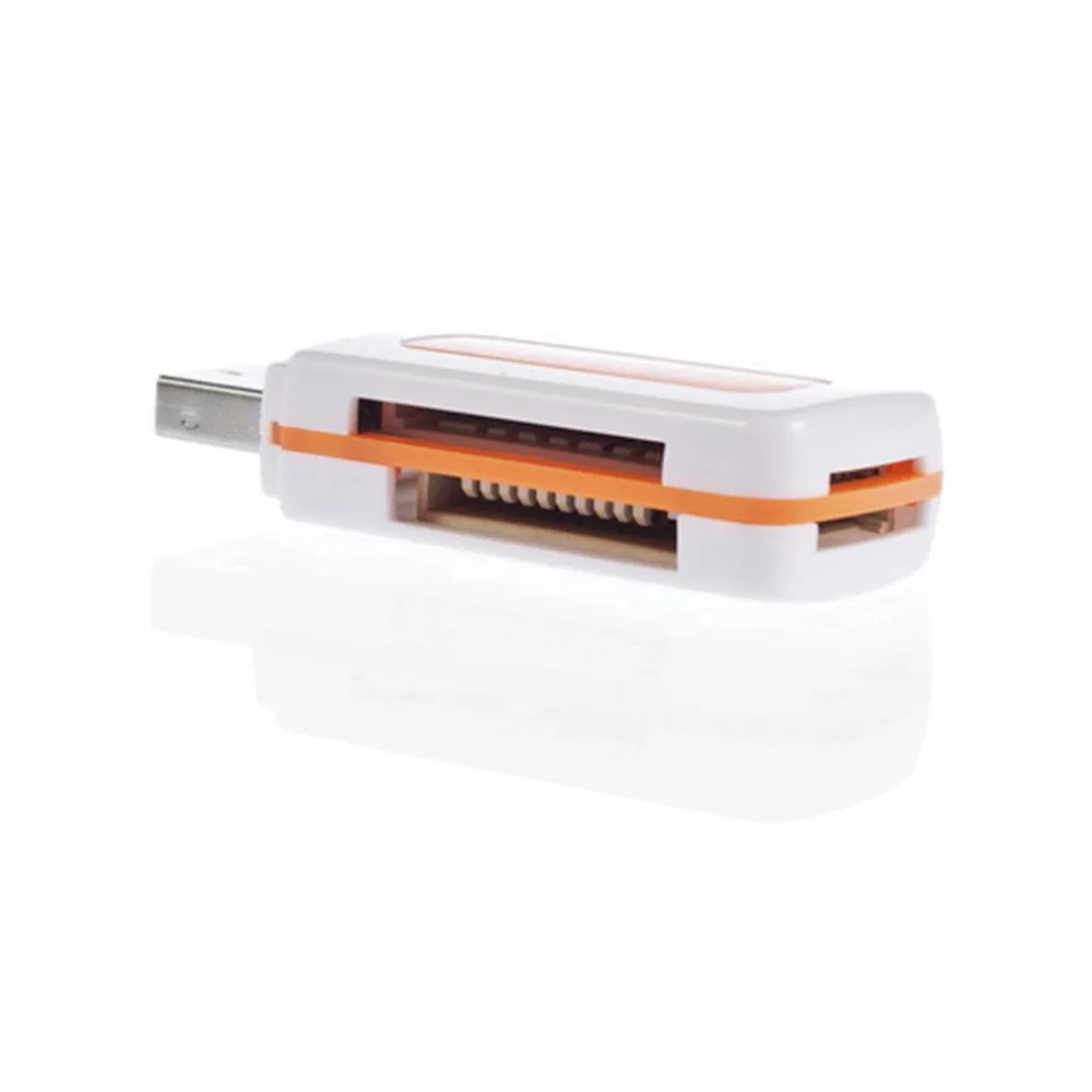 1 шт. USB 2 0 4 в устройство для чтения карт памяти M2 SD SDHC DV Micro TF-карта оптовая продажа