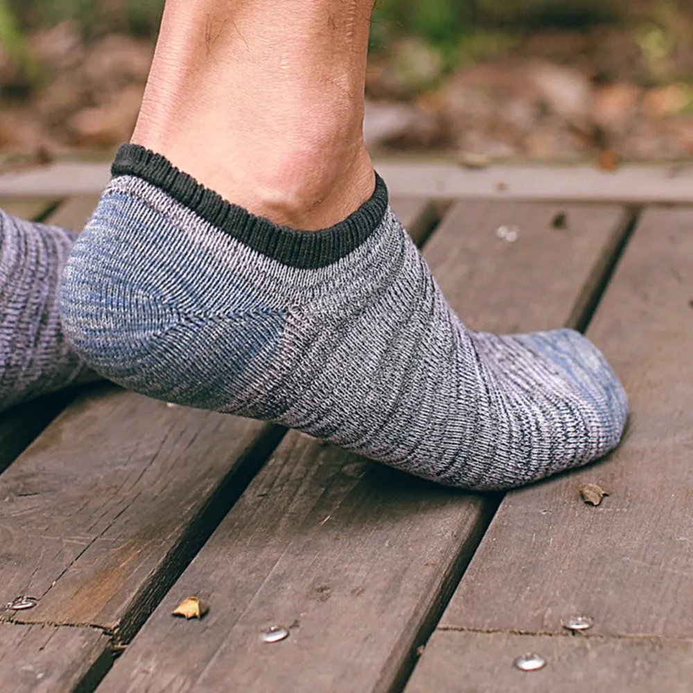 Для женщин yoga спортивные короткие носки до лодыжки Лодка низкий разрез милые бег