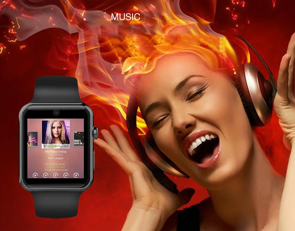 Timethinker Смарт-часы с камера сим-карта HD вызова для мобильного телефона 2G GSM умные часы DM09 для Apple samsung часы 1,5" IP67