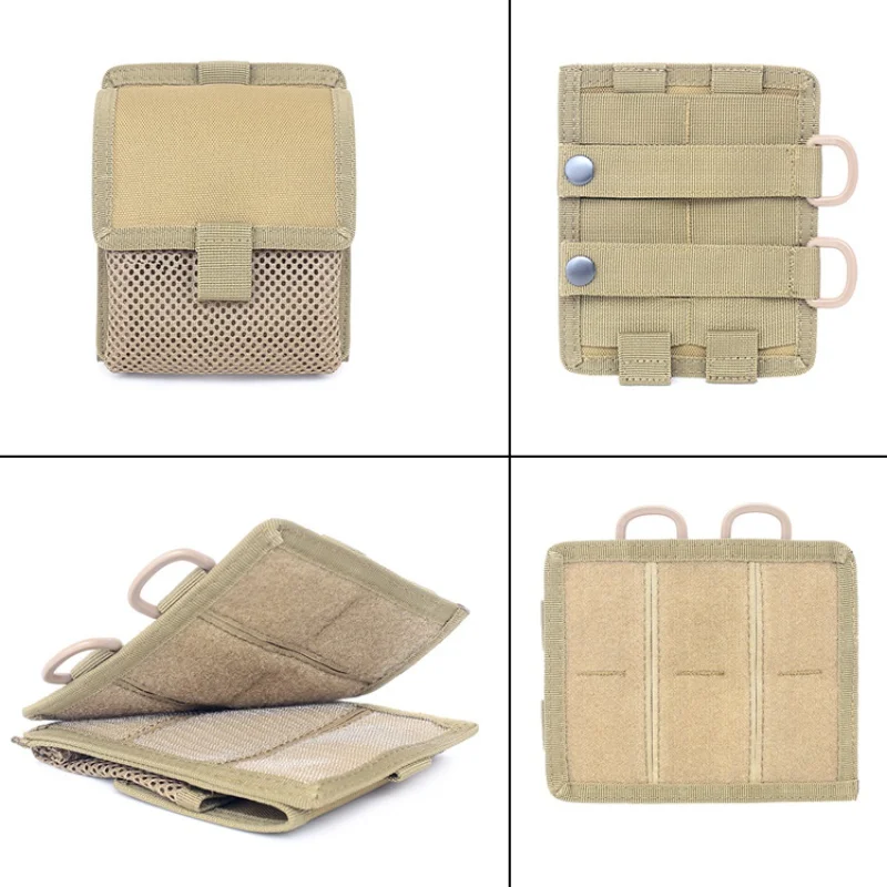 bag and hook loop 1000D нейлоновая тактическая сумка Многофункциональный Открытый Молл Военная поясная Сумка EDC инструменты Комбинированный рюкзак с крюком - Цвет: bag and hook loop