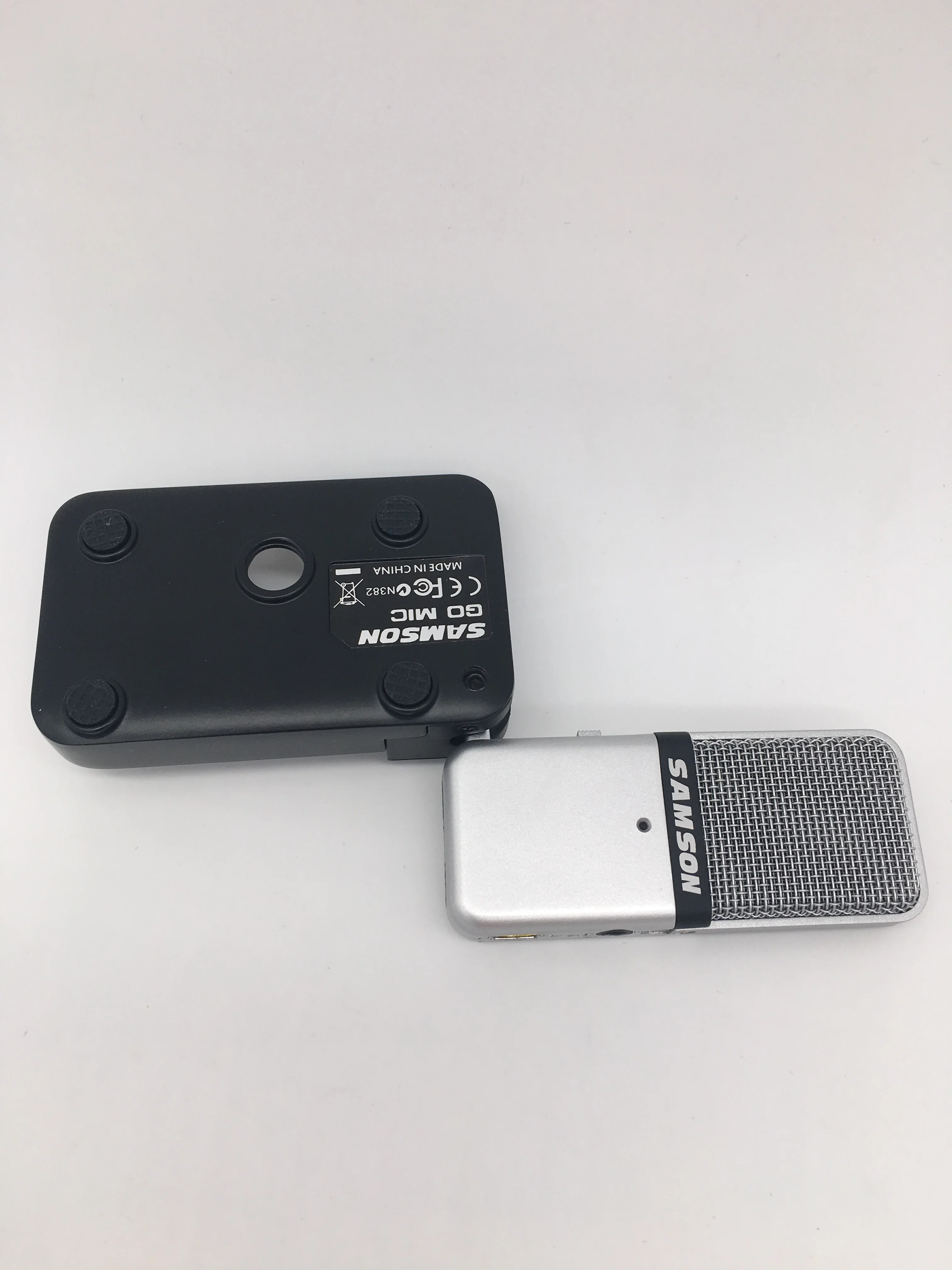Микрофон SAMSON GO портативный конденсаторный мини-микрофон с клипсой и USB для