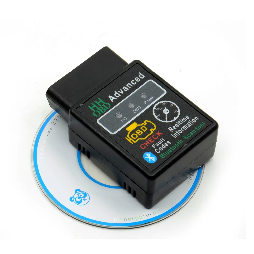 Фотоаппаратное обеспечение ELM327 V1.5 PIC18F25K80 чип V 1 5 Bluetooth для Android OBD2 сканер