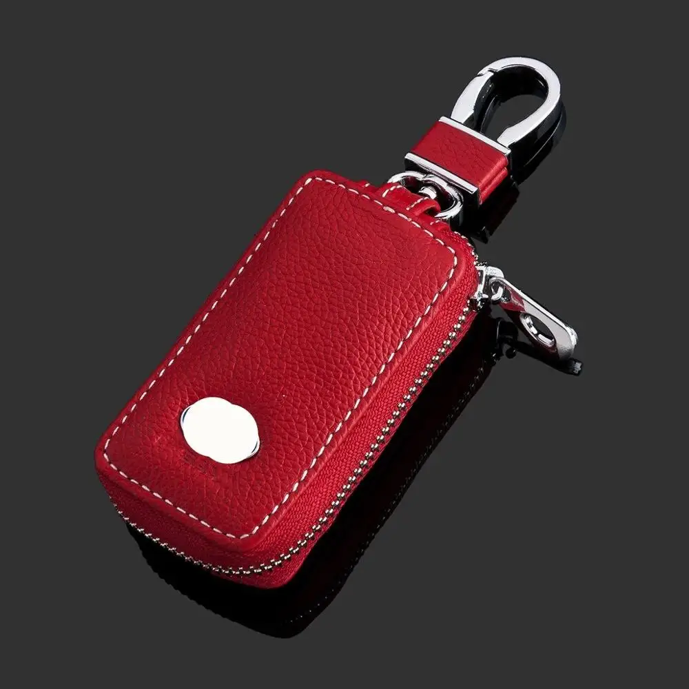 Хорошее Качество Skylight дизайн из кожи lichee Автомобильный Брелок Кошелек сумка