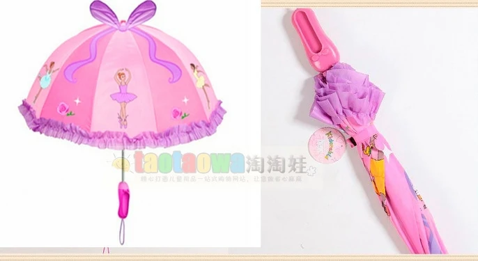Cartoon Children Umbrella kidorable Rain Christmas Gift Kids boy girl Birthday Ballenine Princess Dora | Дом и сад
