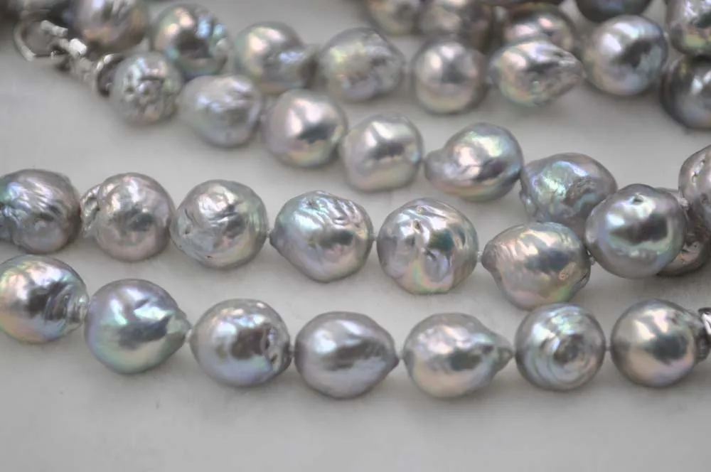 Великолепное Радужное серое перламутровое ожерелье Kasumi|kasumi pearl necklace|pearl necklacenecklace