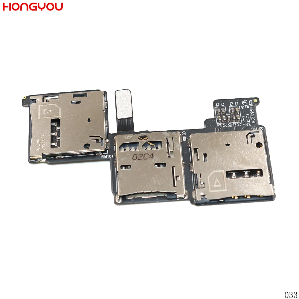 Гибкий кабель для Samsung Galaxy S4 I959 I9502|connector flex cable|flex cablesim card slot |