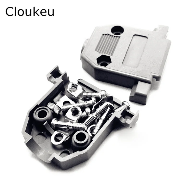 

2Pcs DB37 serial port shell connector DP37 Plastic shell