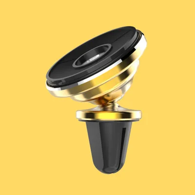 air vent-gold Антигравитационный Nano Автомобильный держатель для телефона без патча без магнитного универсального вентиляционного отверстия Алюминиевый гравитационный всасывающий держатель для iphone X 7 8 в автомобиле - Цвет: air vent-gold