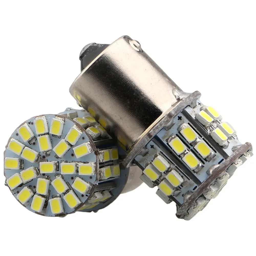 50 шт. 1156 BA15S p21w 1157 BAY15D p21/5 Вт 1206 50SMD автомобильный сигнал поворота стоп сигналы