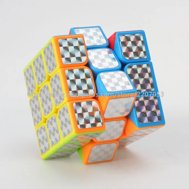 Z-cube красочные наклейки третьего порядка магический куб 3 головоломка игры