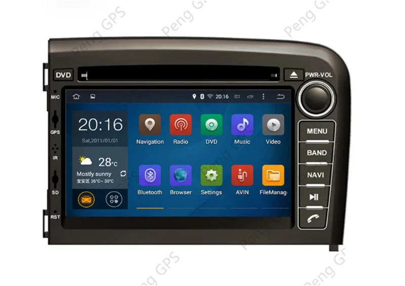 4 + 32G Android 9 0 автомобильный DVD GPS навигация мультимедийный плеер Автомобильный
