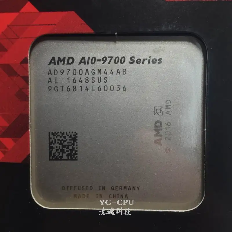 Процессор AMD APU A10 9700 с радиатором четырехъядерный 3 5 ГГц 2 Мб разъем AM4 Кэш-память