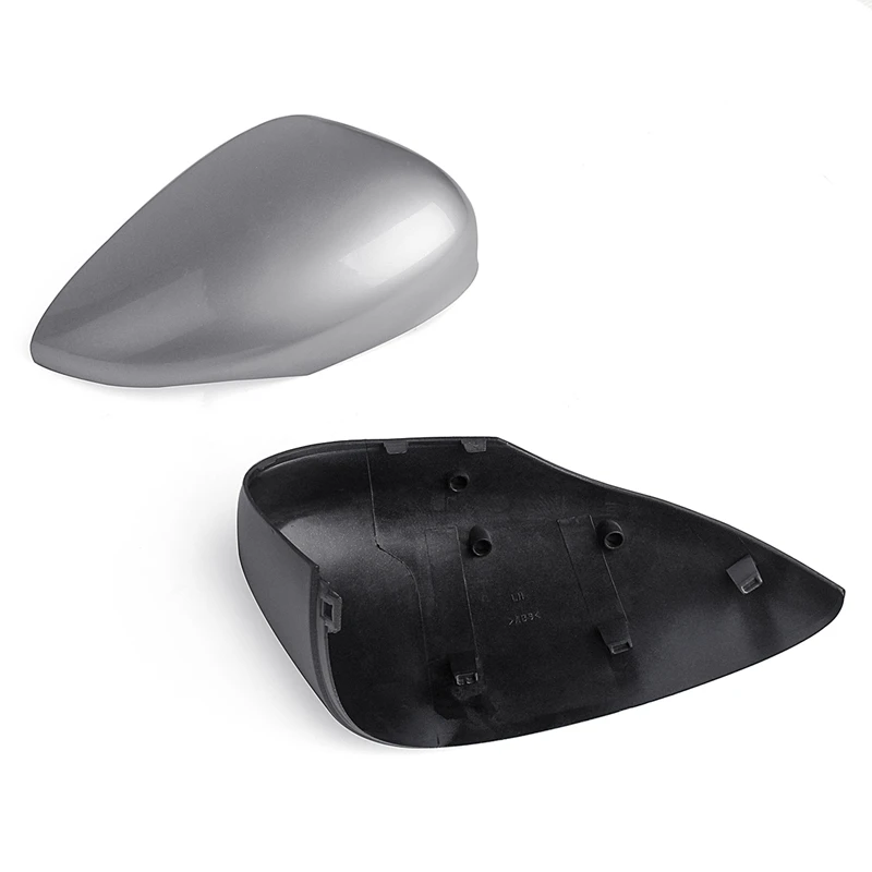 1 пара левое/правое серебряное зеркало заднего вида запасная крышка чехол для Ford