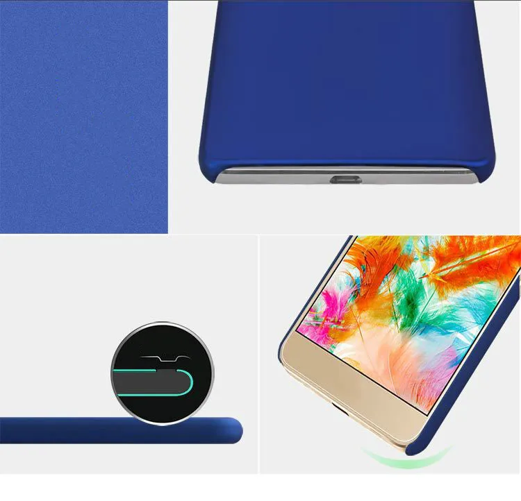 ZUCZUG ультратонкий прочный жесткий пластиковый матовый чехол для ПК Xiaomi Redmi Note4 Note 4