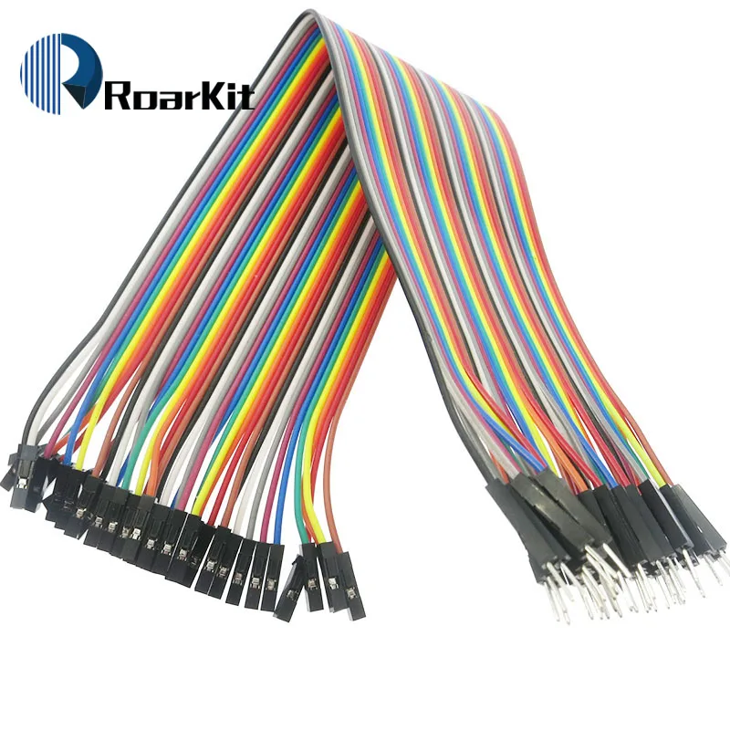 Dupont Line 120 шт. 30 см 40Pin штекер + гнездо и перемычка Кабель для Arduino DIY KIT|jumper wire|line