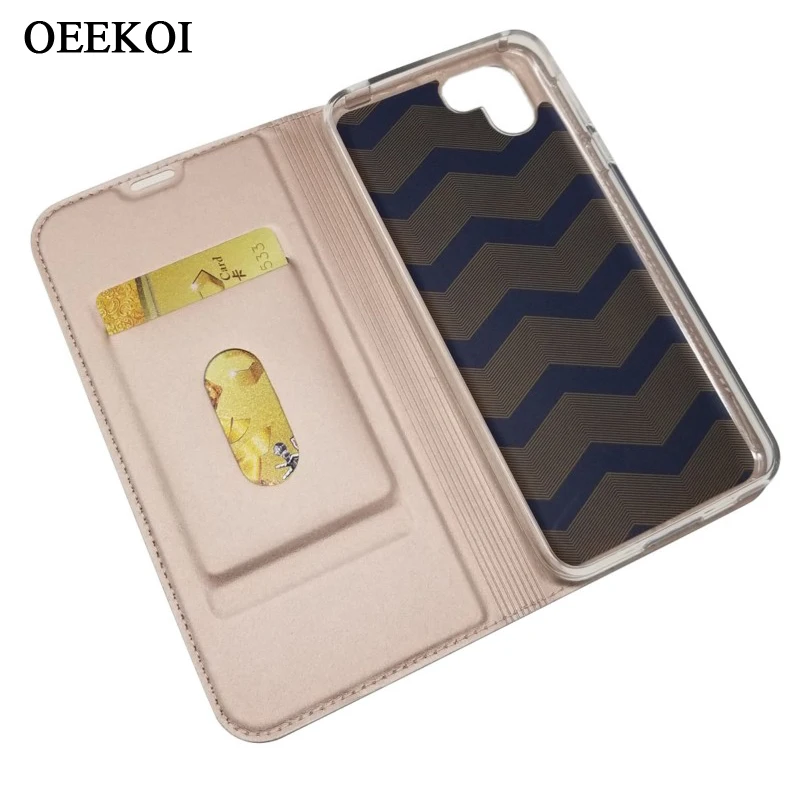 Ультратонкий кожаный чехол бумажник OEEKOI для Sharp Aquos Sense Plus/sense SHV40 SH 01K/R2 03K/R SHV39/R Compact