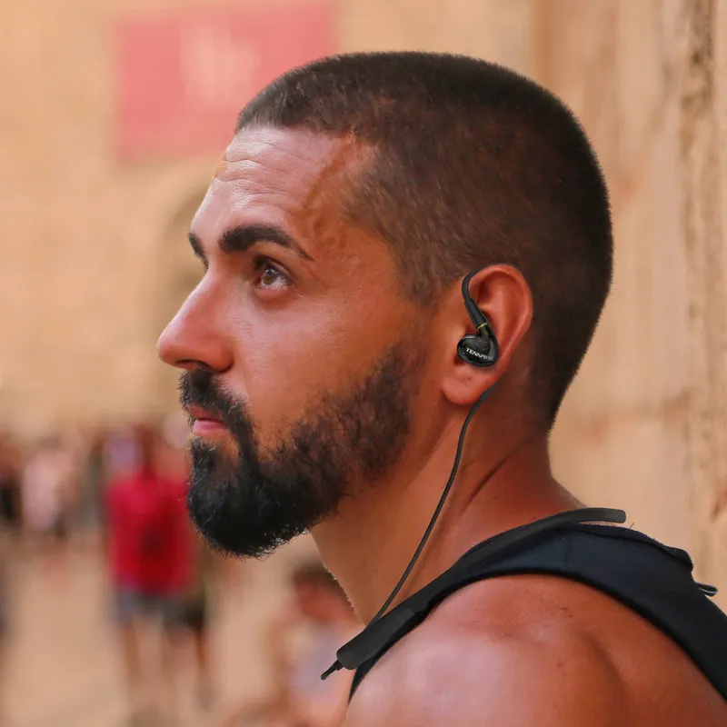 TENNMAK RUN PRO MMCX Bluetooth шейные наушники спортивные с Apt-X CVC6.0 | Электроника