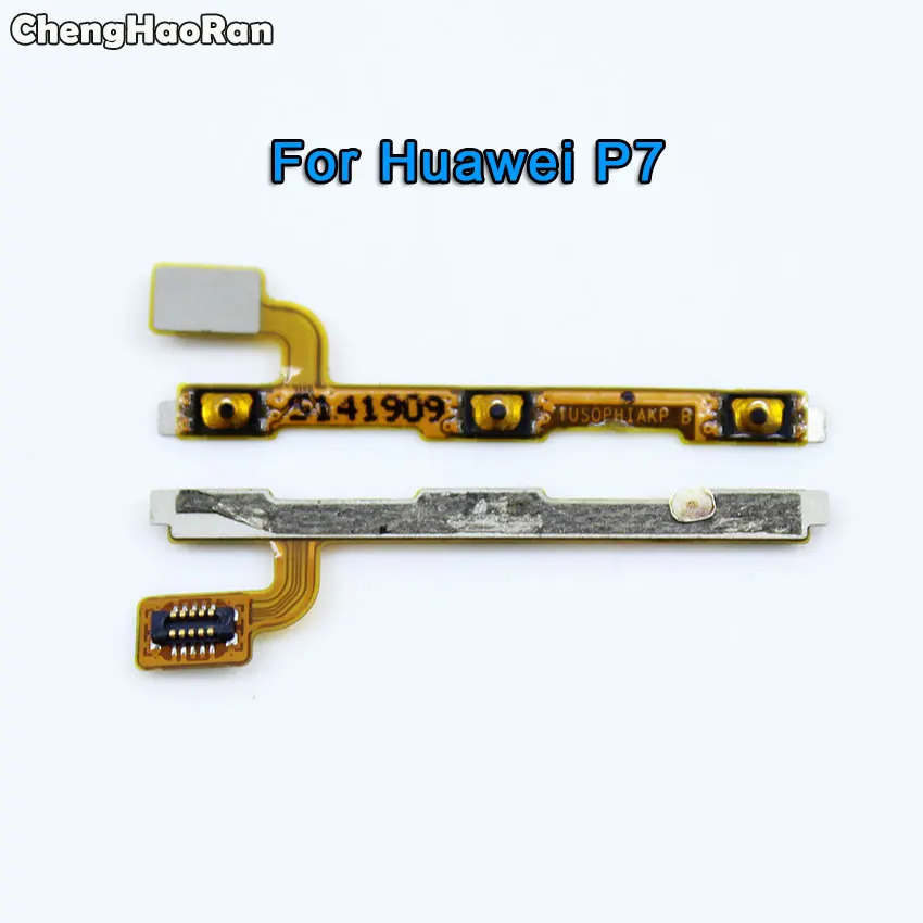 ChengHaoRan для Huawei P7 P8 P9 Lite G9 Honor 3C 4X 5X 6 Plus 7 7i G730 гибкий кабель кнопки