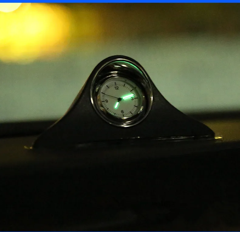 Ночные часы для автомобиля приборной панели управления стильное украшение