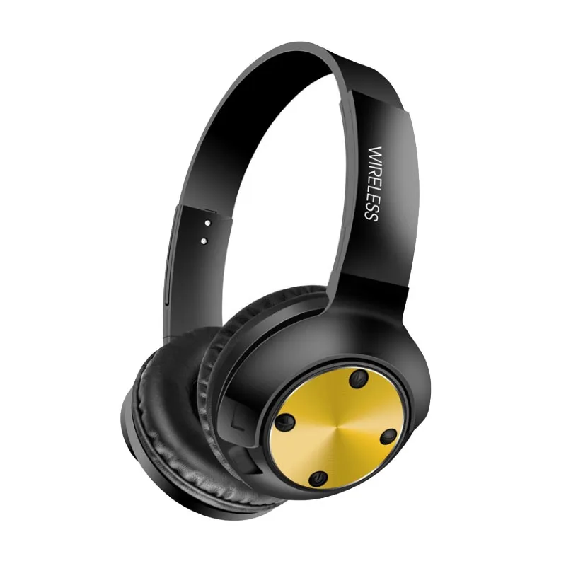 Золотой Оригинальные K15 Bluetooth наушники спортивные наушники Hi-Fi стерео бас беспроводная гарнитура FM Поддержка SD карты для телефона xiaomi - Цвет: Золотой