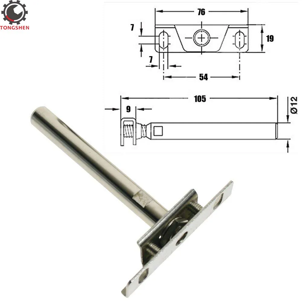 4 дюймовая Регулируемая глухая полка с плавающей опорой невидимые металлические