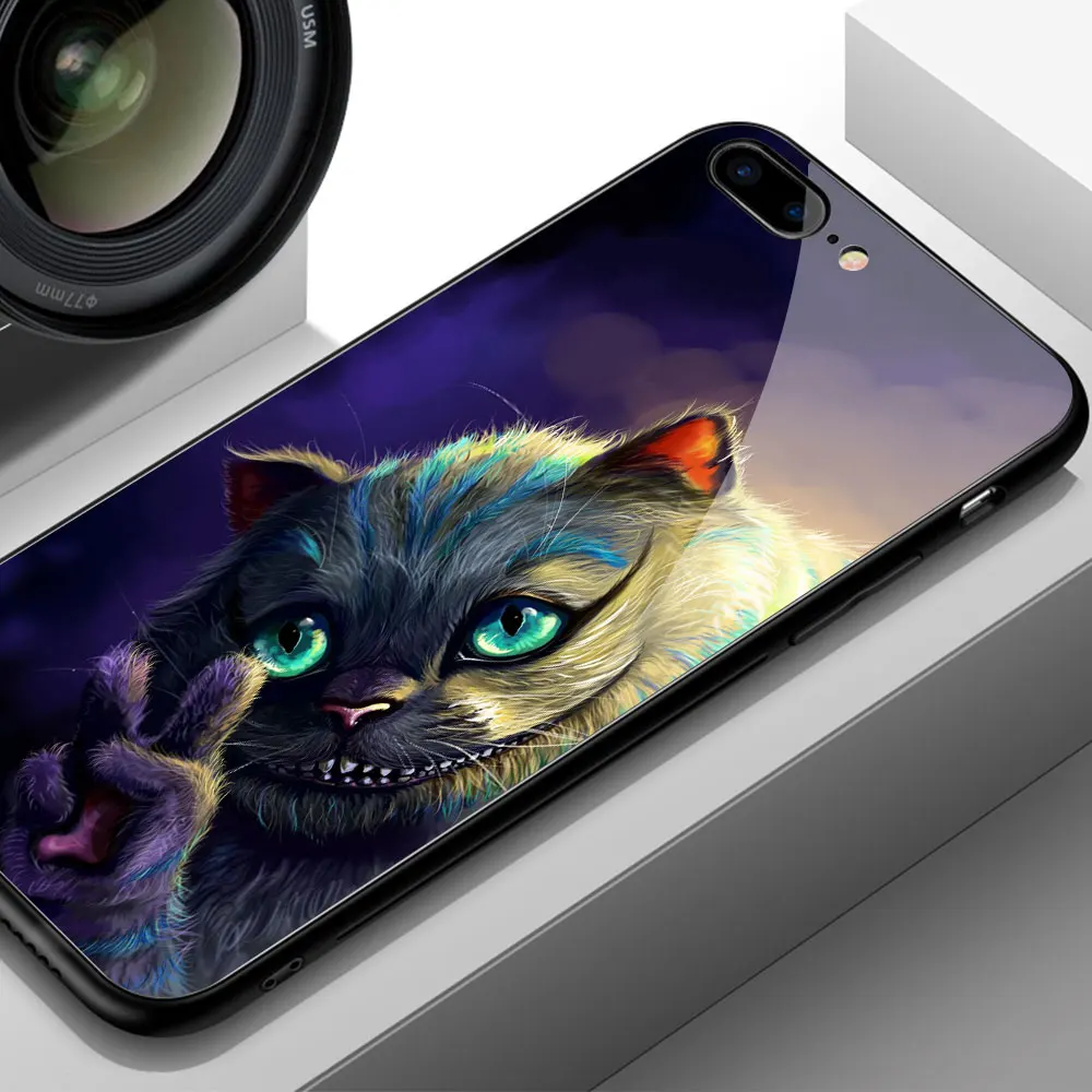 02641 Finder Чехол для чехол iphone 7 Temapered Стекло жесткий чехол-накладка с рисунком чехол для iphone 6, 6 S, 7, 8 plus X XR XS MAX 11 pro max - Цвет: 02641