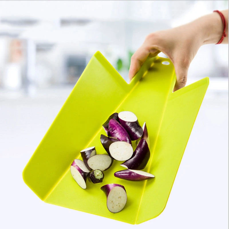 Новая гибкая складная разделочная доска для нарезки пластиковая коврик кухонный