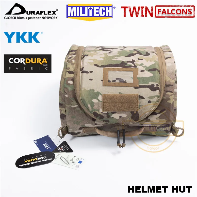 MILITECH TW тактическая мягкая шлем хижина сумка для хранения баллистический MilSim