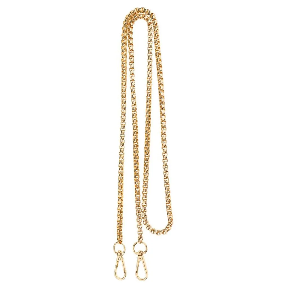 

120cm Chain Straps For Bags Shoulder Handbag Chains DIY Belt Hardware For Handbags Strap Replacement Bag Accessories Parts GOLD