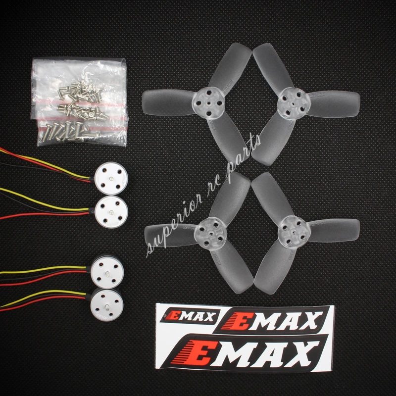 EMAX RS1104 5250kv бесщеточные двигатели с T2345 4 пара пропеллеров F3 Фемто 6A пуля BLHeli_S ESC для