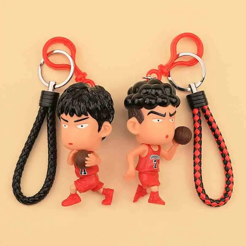 Модные ювелирные изделия Slam Dunk Q Edition брелок ручной работы для ключей с