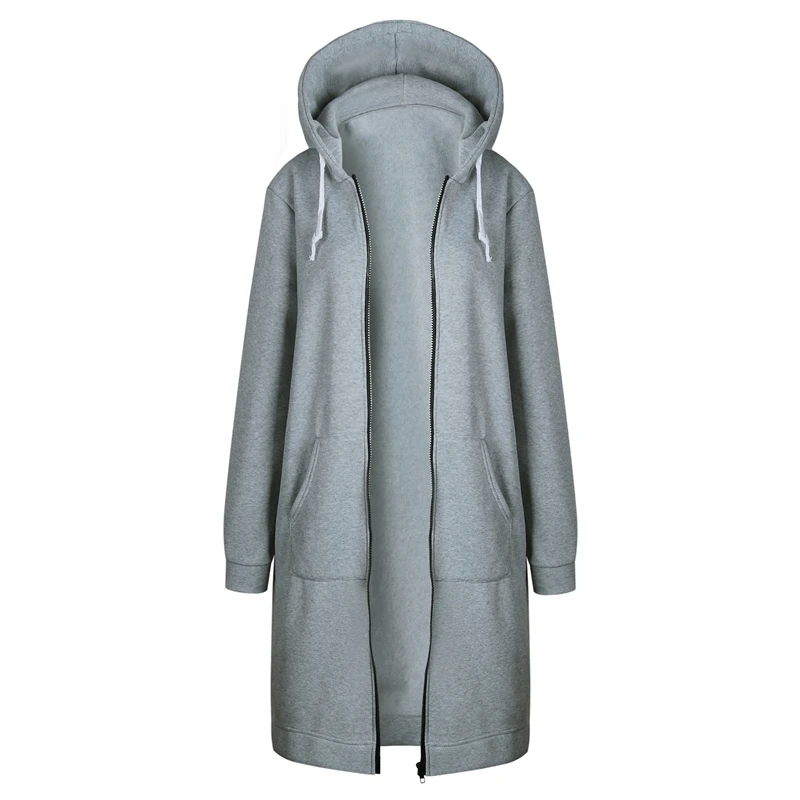 Модная женская осенне-зимняя одежда Флисовая теплая куртка на молнии пальто с