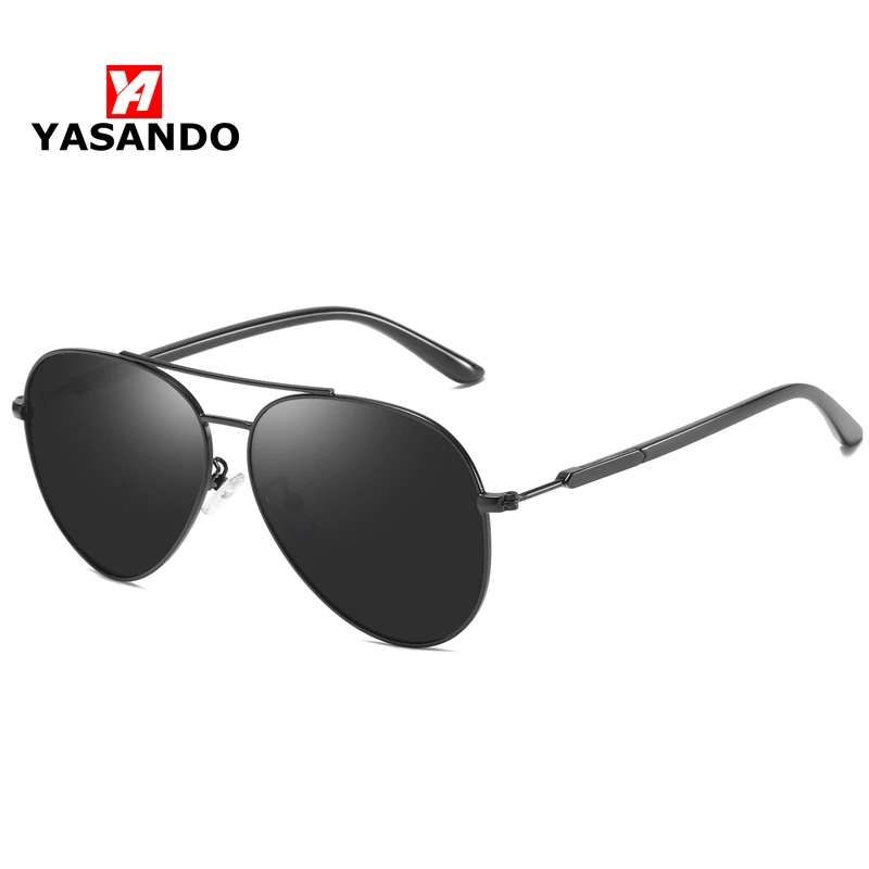 YASANDO Модные поляризованные линзы мужские классические солнцезащитные очки