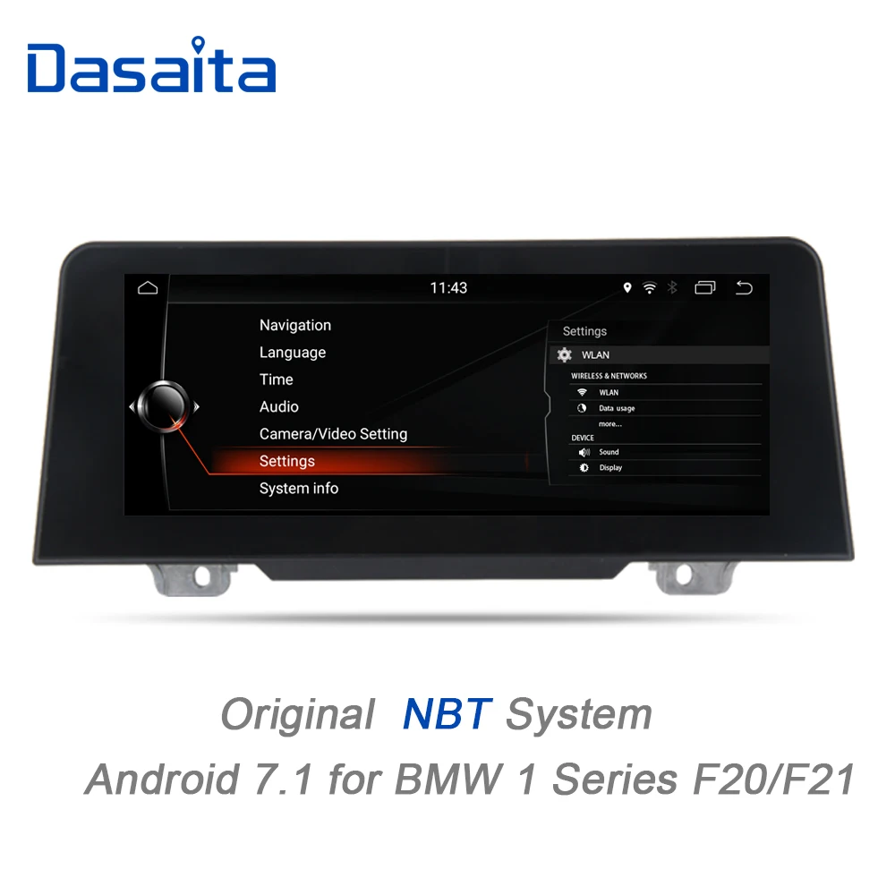 Автомобильный радиоприемник 8 дюйма GPS Android 9 0 для BMW F20 F21 2017 навигация головное