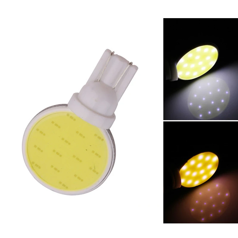10 шт. Автомобильные светодиодные лампы T10 COB W5W 15SMD-COB 194 в | Автомобили и мотоциклы