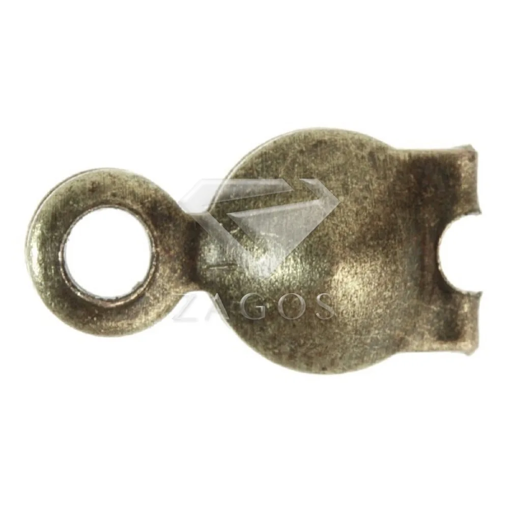 100 шт. металлические наконечники для бижутерии 7 4x4x3 мм | Украшения и аксессуары